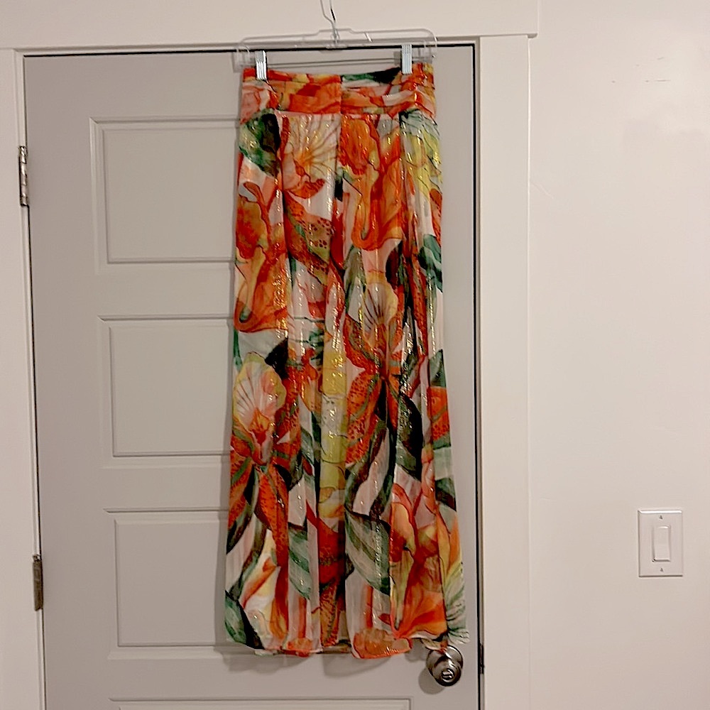 NWT WHBM Drama Maxi Skirt Size 6 - Picture 7 of 10